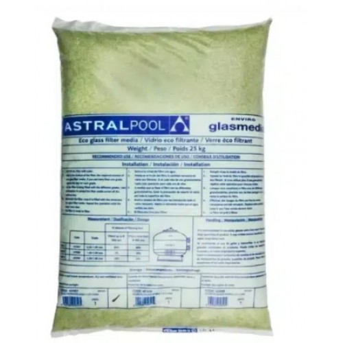 Material filtrant sticla Astralpool - granulatie 0.5mm / 1mm